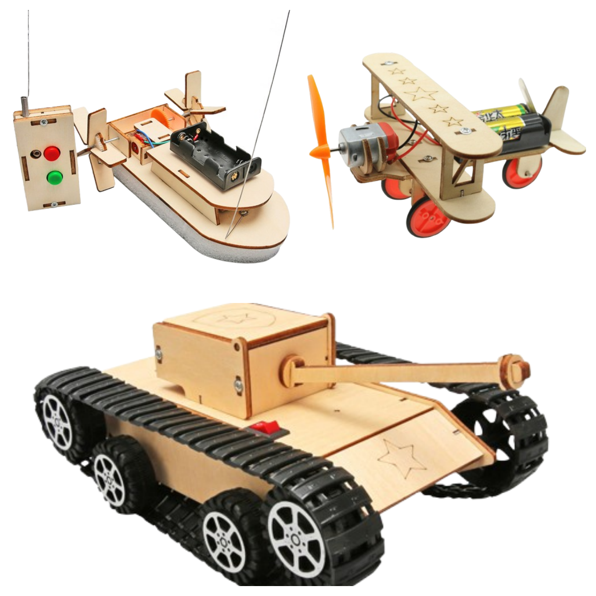 DIY kreativer Selbstbau-Modellbausatz