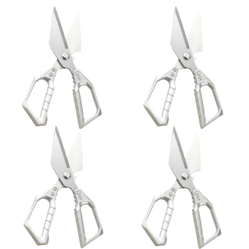 ✂️ 50% RABATT! ✨ MULTIFUNKTIONSCHEERE - Hochleistungs-Küchen- & Geflügelschere, Rutschfester Griff, Zerkleinert Kräuter & Nüsse, Spülmaschinenfest 🍗🌿