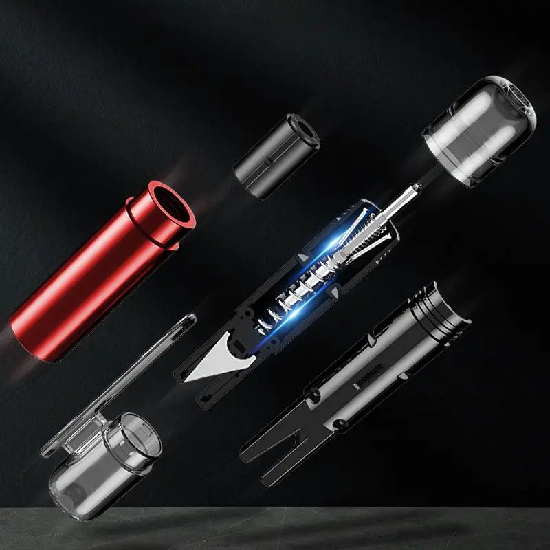 ⌛ Nur noch 3 Tage – 50 % auf alles! ⏰Notfall-Autofenster-Brecher mit Sicherheitsgurt-Schneider