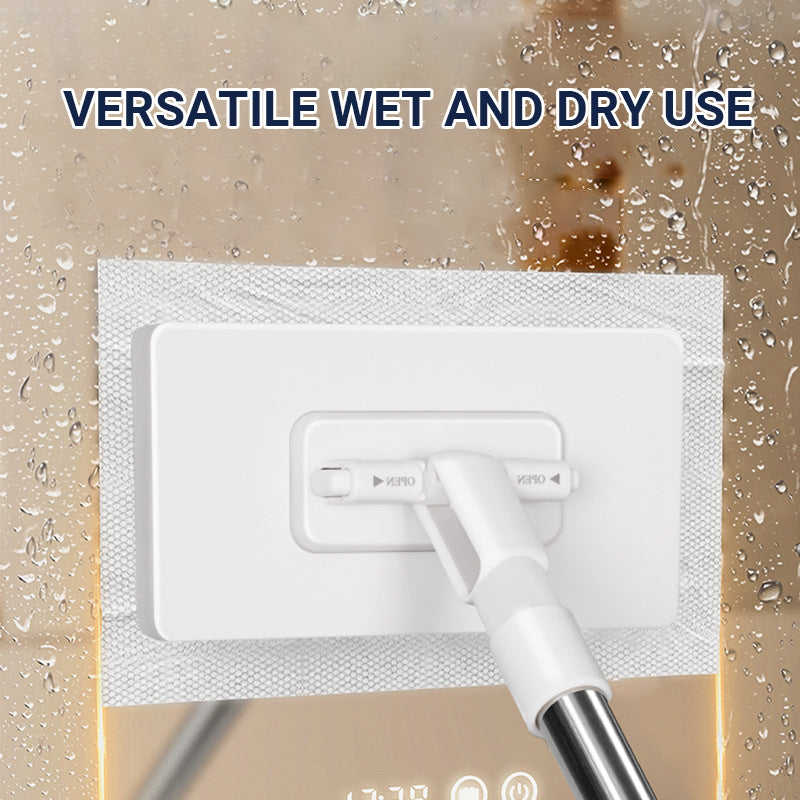 🧹✨ Einweg-Staubmopp mit 4 wiederverwendbaren Bezügen – Praktisch und effektiv 💥🌟