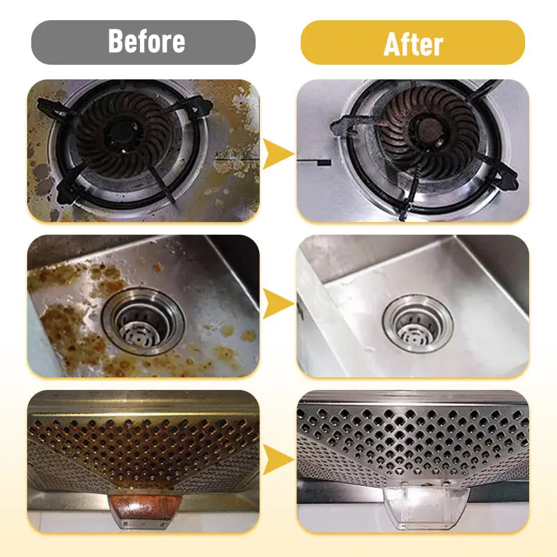 ⏳Begrenzte Zeit 50% Rabatt💥🍳 Küchenfettentferner Spray – Sofortige Reinigung für Dunstabzugshauben, Herde und Spülen ohne Schrubben! ✅ Effektiv & Zeitsparend