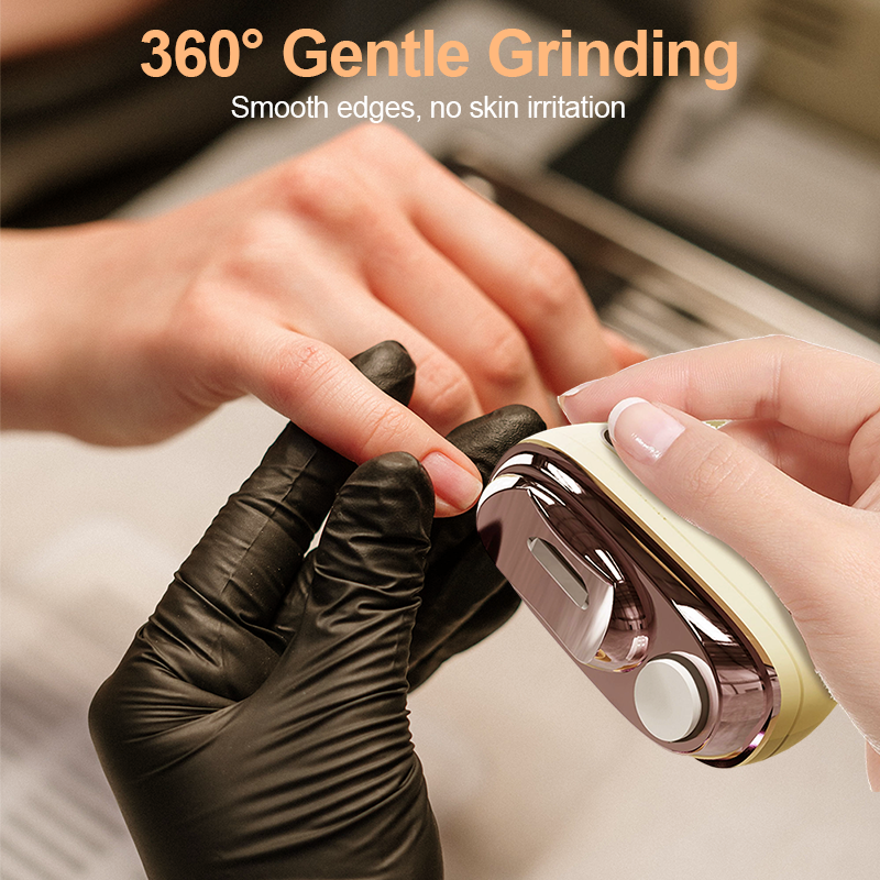 Electric nail clipper safe 2 in 1