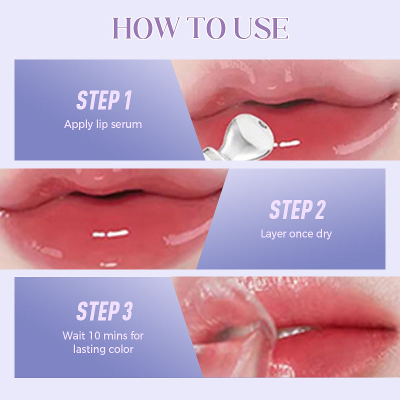 Aufpolsterndes und feuchtigkeitsspendendes Lippenserum gegen Falten